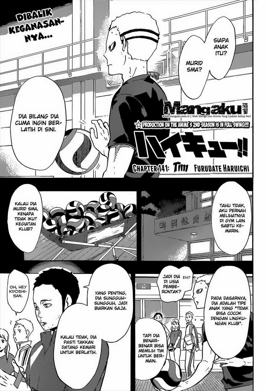 Haikyuu!! Chapter 141 – halaman 2