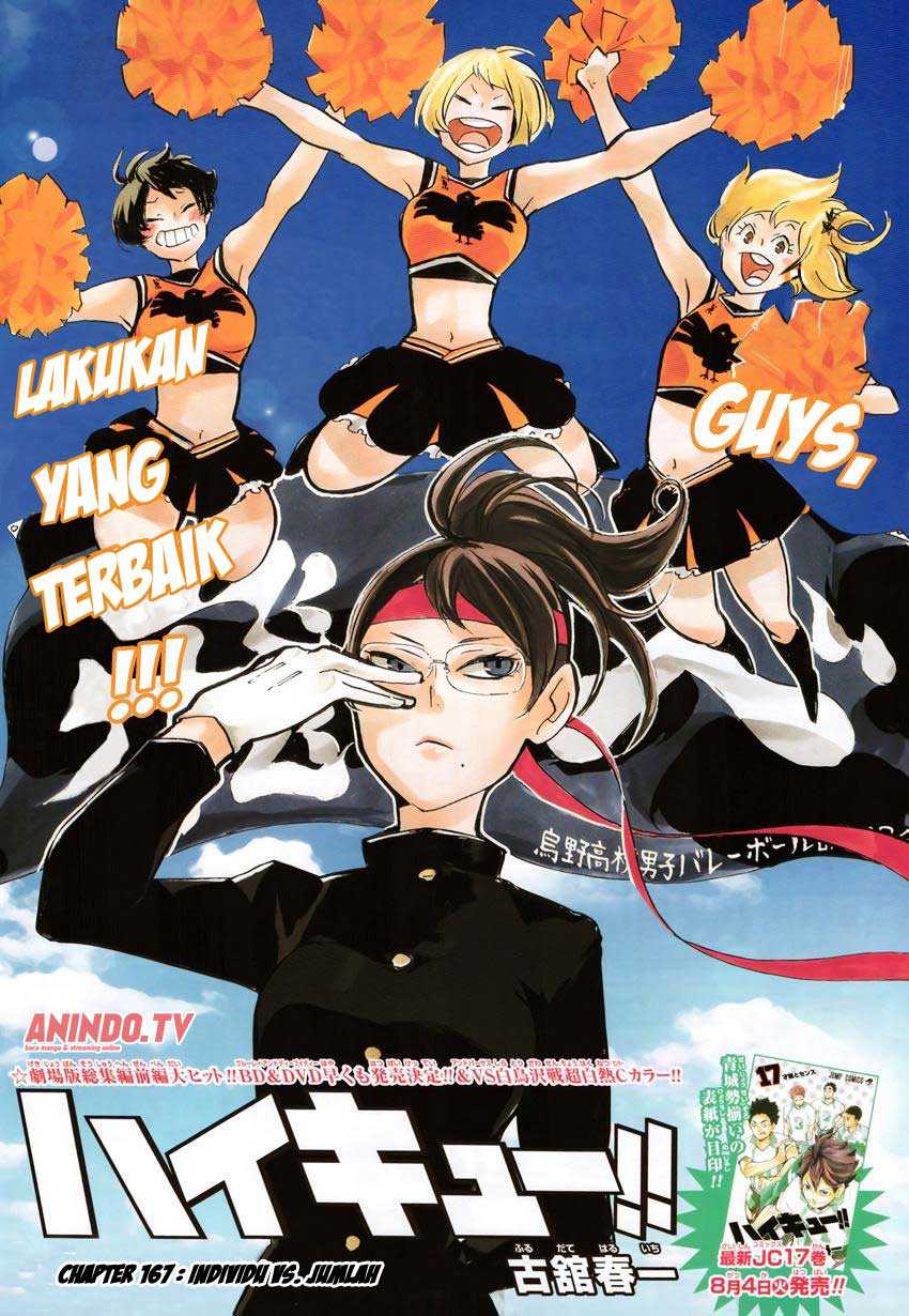 Haikyuu!! Chapter 167 – halaman 2