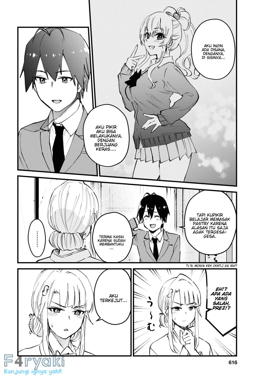 Hajimete no Gal Chapter 123 – halaman 3