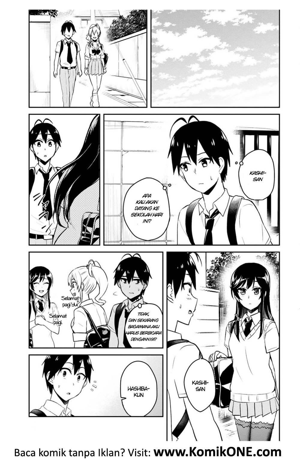Hajimete no Gal Chapter 61 – halaman 2