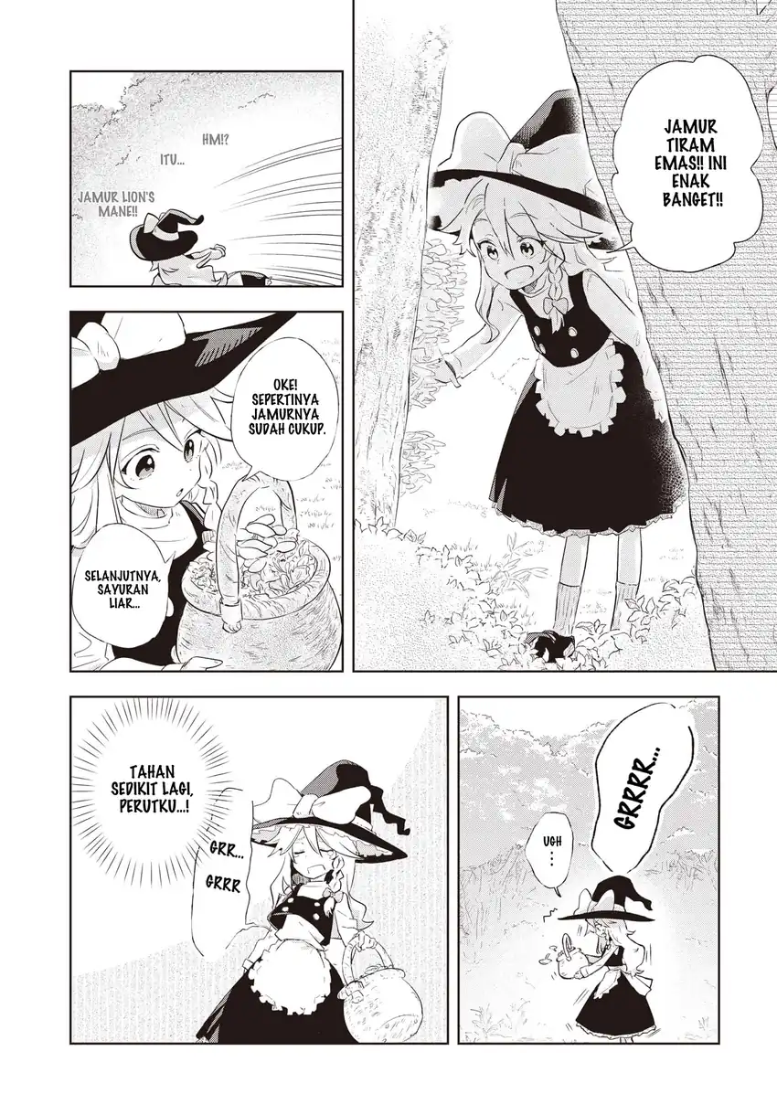 Harapeko Marisa no Shiawase Gohan Chapter 1 – halaman 6