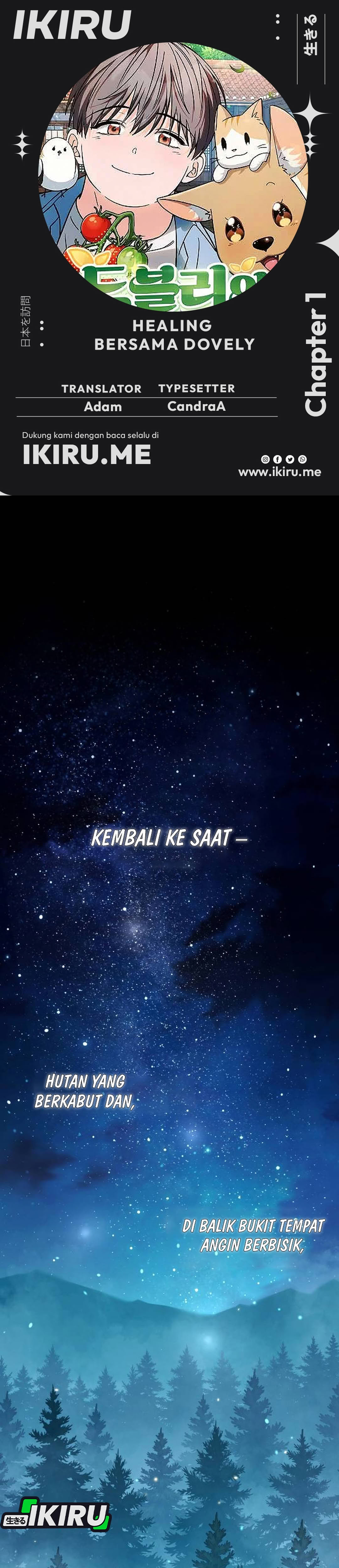 Healing Bersama Dovely Chapter 1 – halaman 1