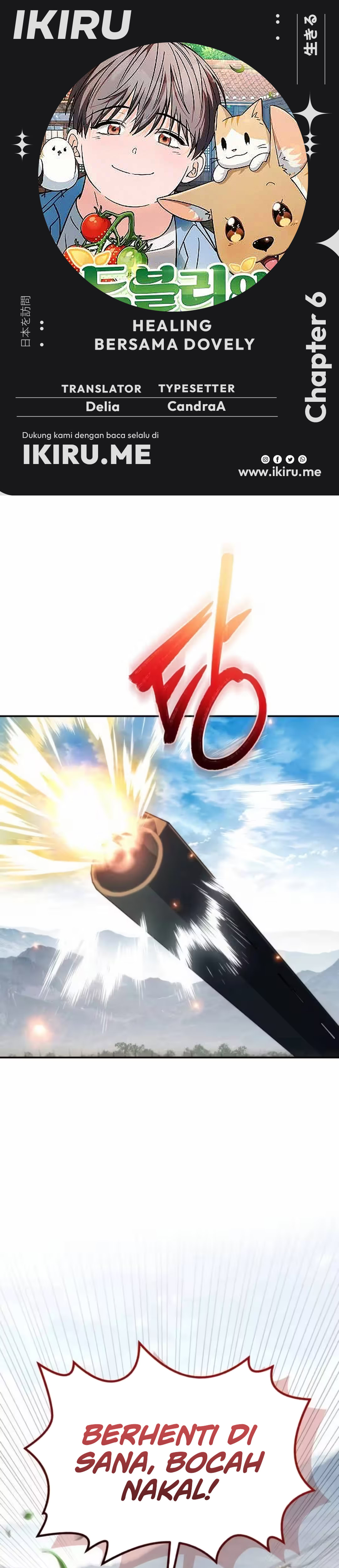 Healing Bersama Dovely Chapter 6 – halaman 1