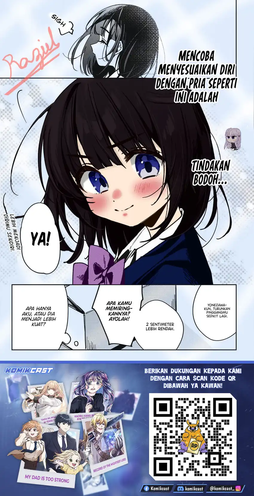 Hochiya-san wa Amariaru chapter 15 halaman 18