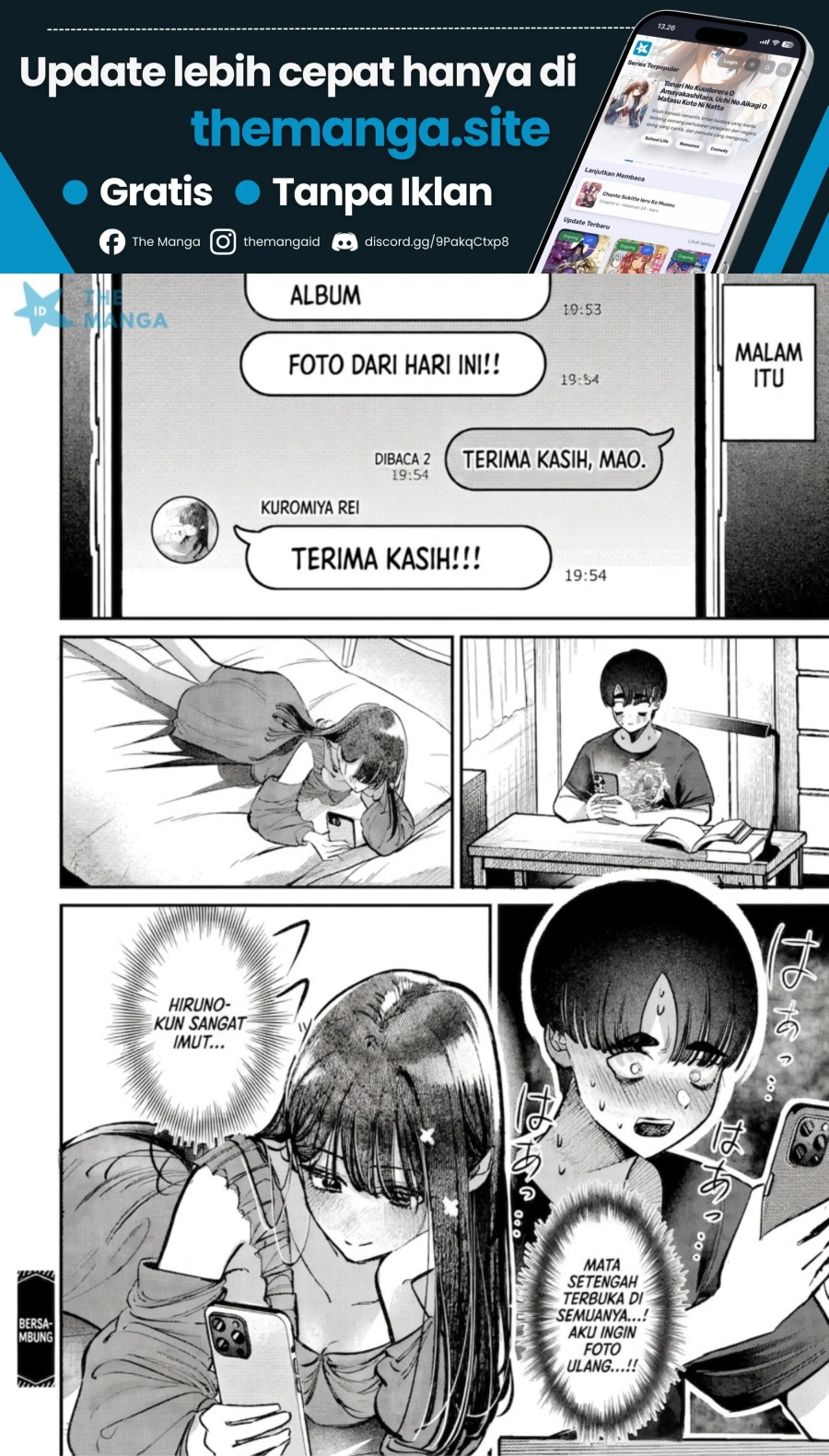 Houkago no Idol ni wa Himitsu ga aru chapter 48 halaman 17