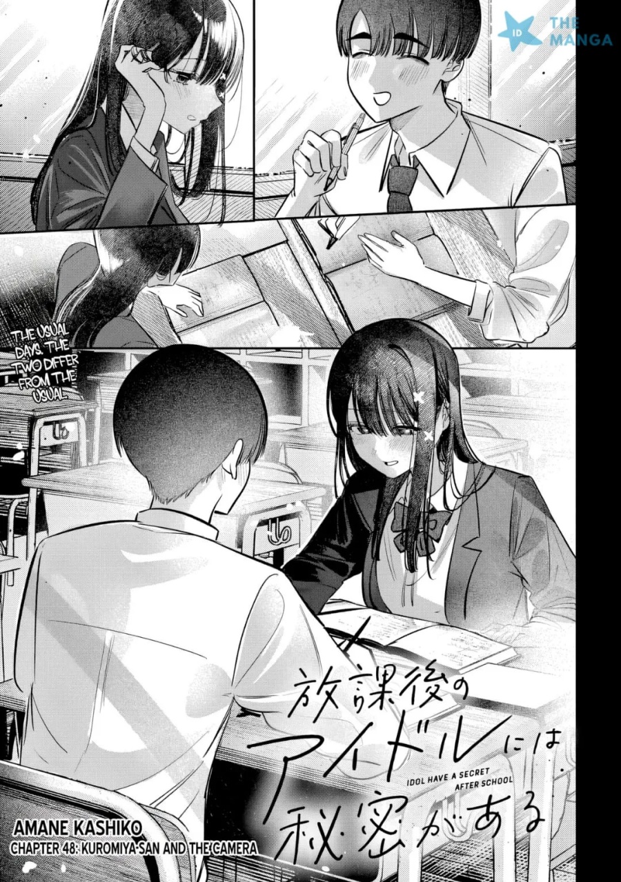 Houkago no Idol ni wa Himitsu ga aru chapter 48 halaman 4