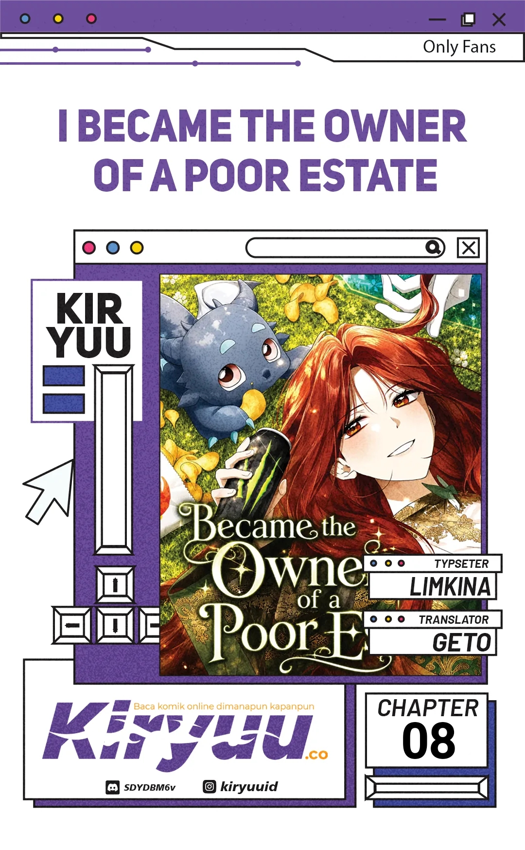 I Became the Owner of a Poor Estate Chapter 8 – halaman 1