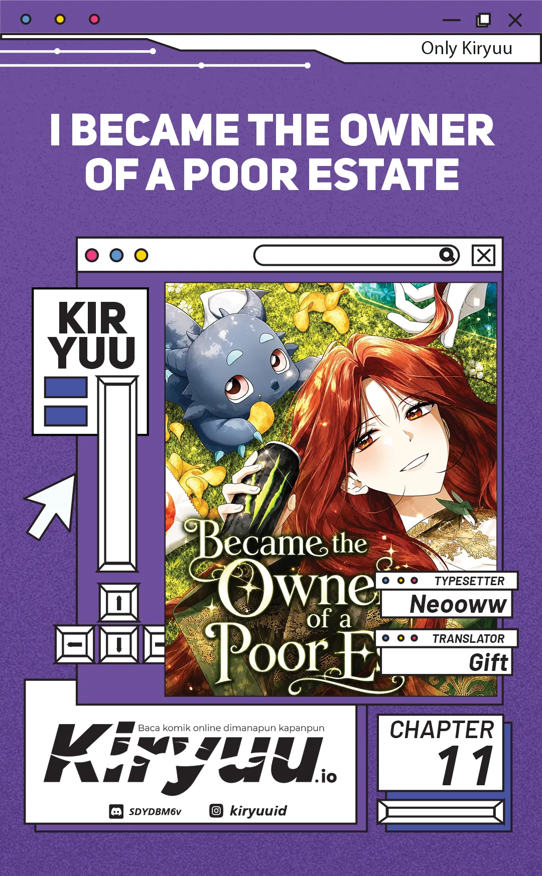 I Became the Owner of a Poor Estate Chapter 11 – halaman 1