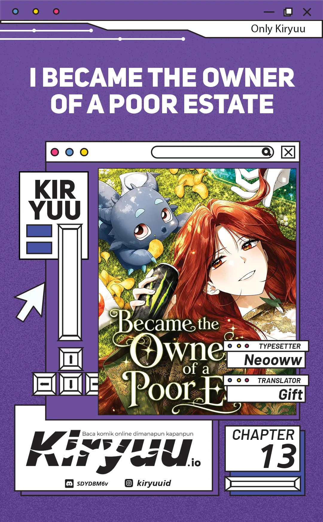 I Became the Owner of a Poor Estate Chapter 13 – halaman 1