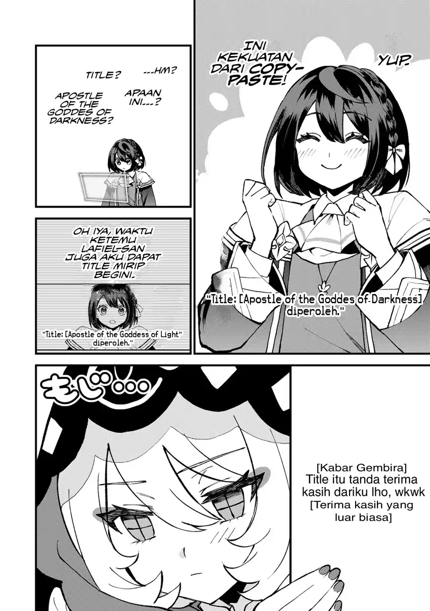 Sekai Saikyō no Majo, Hajimemashita Watashi Dake 'Kōryaku Saito' o Miseru Sekai de Jiyū ni Ikimasu chapter 54 halaman 7