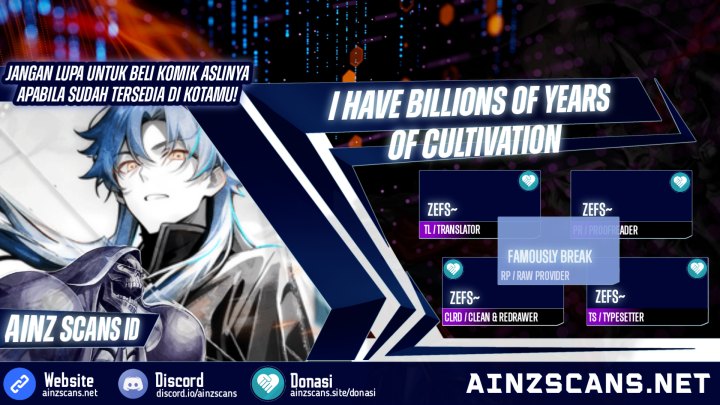 I Have Billions of Years of Cultivation Chapter 1 – halaman 1