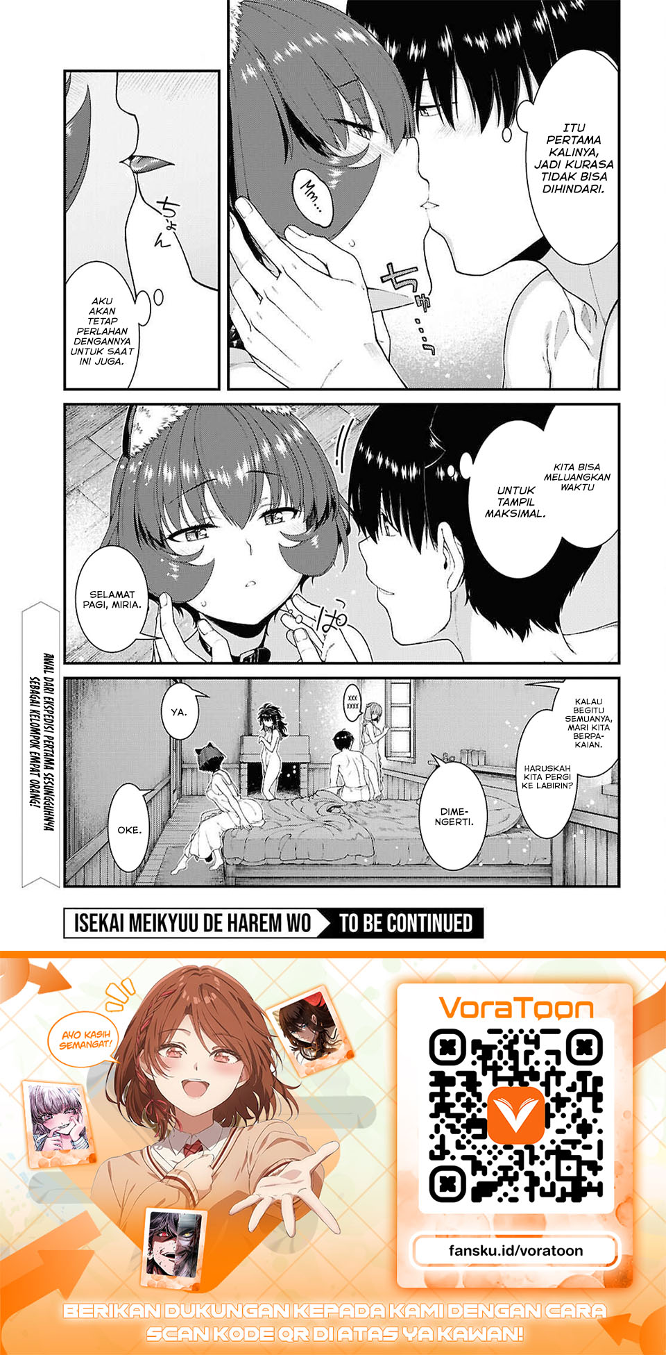 Isekai Meikyuu de Harem wo Chapter 110 – halaman 2