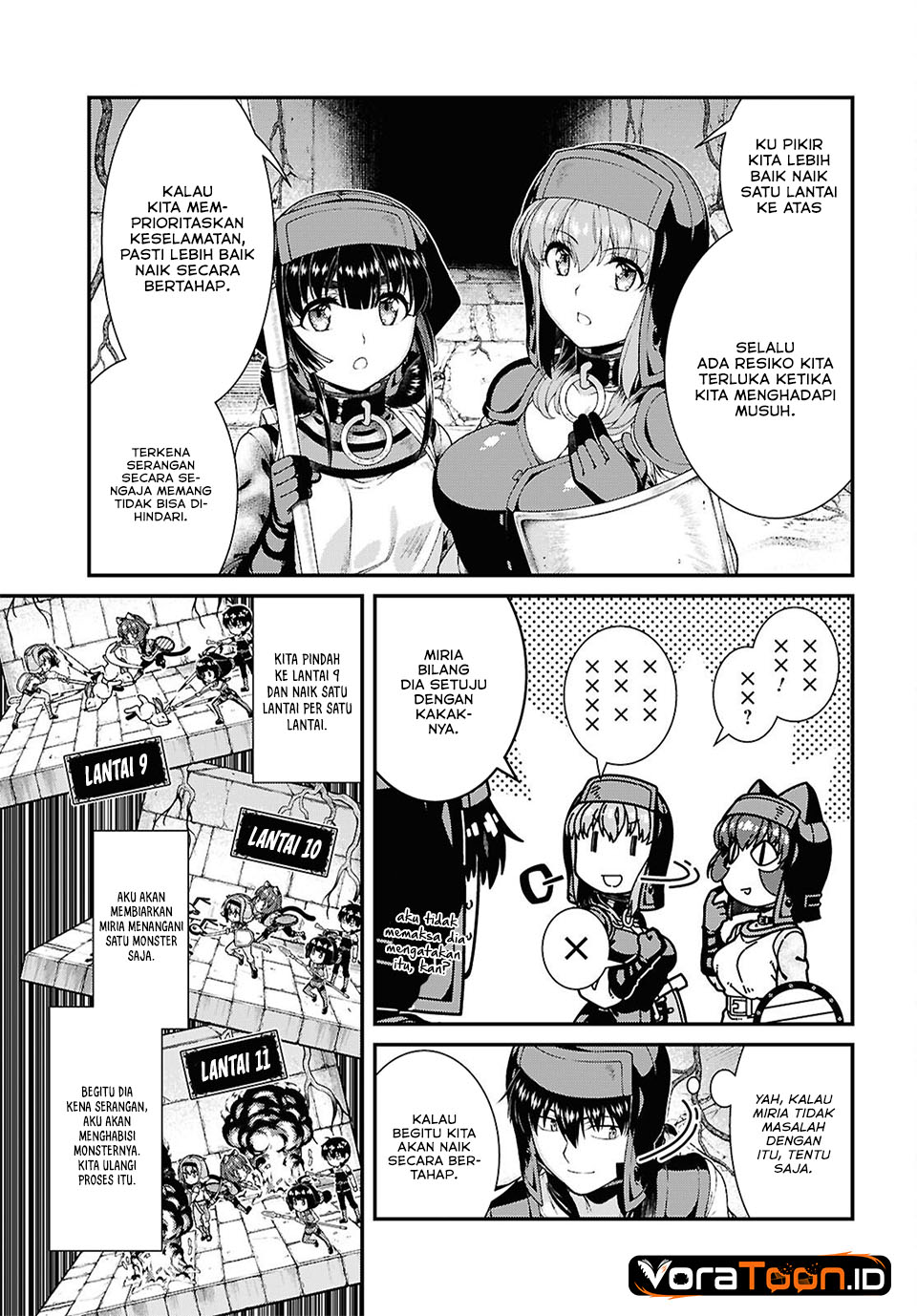 Isekai Meikyuu de Harem wo Chapter 111 – halaman 2