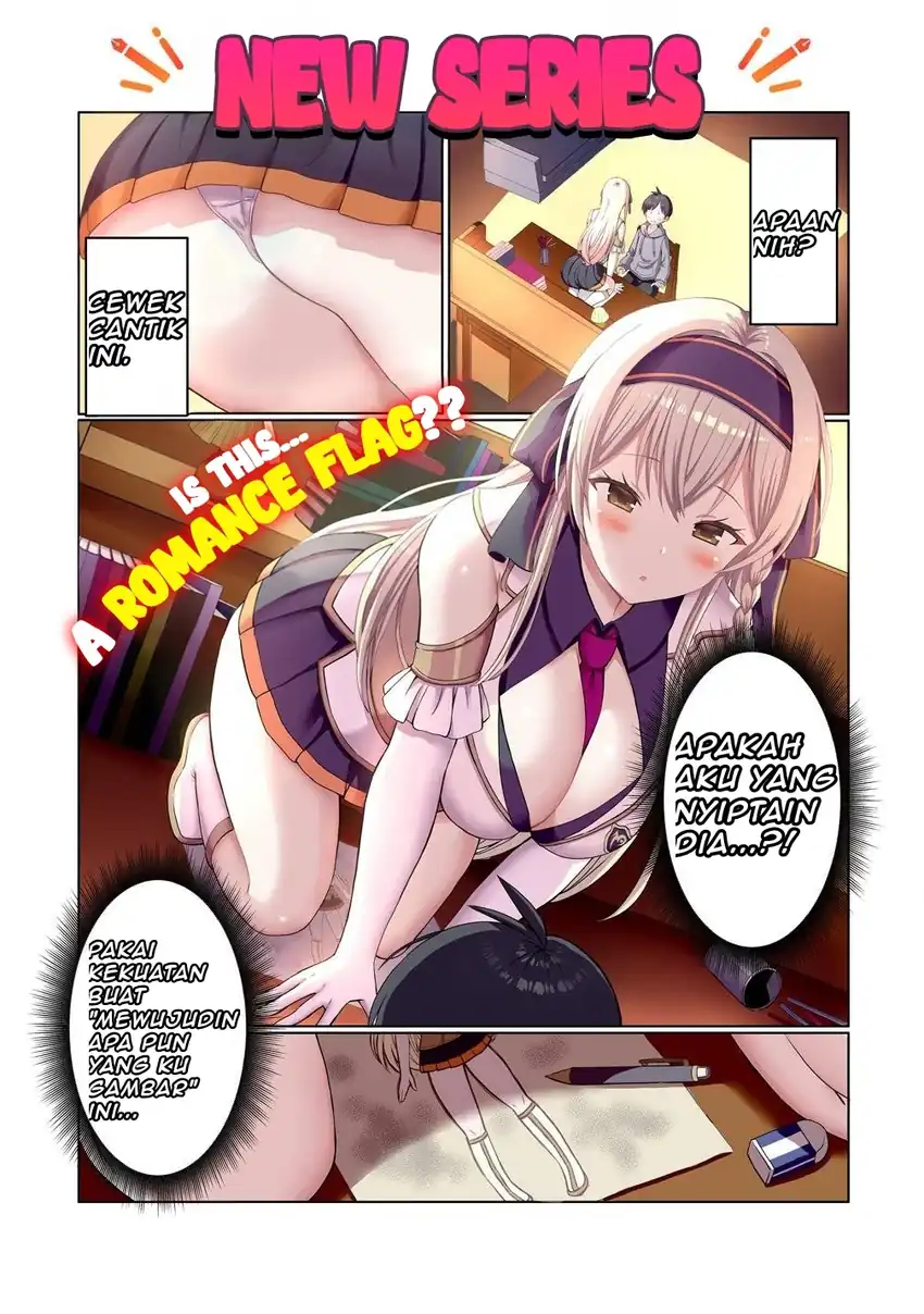 Kaita Mono o Jittaika Suru Nouryoku de Motenai Ore ga Harem Seikatsu Chapter 1 – halaman 2