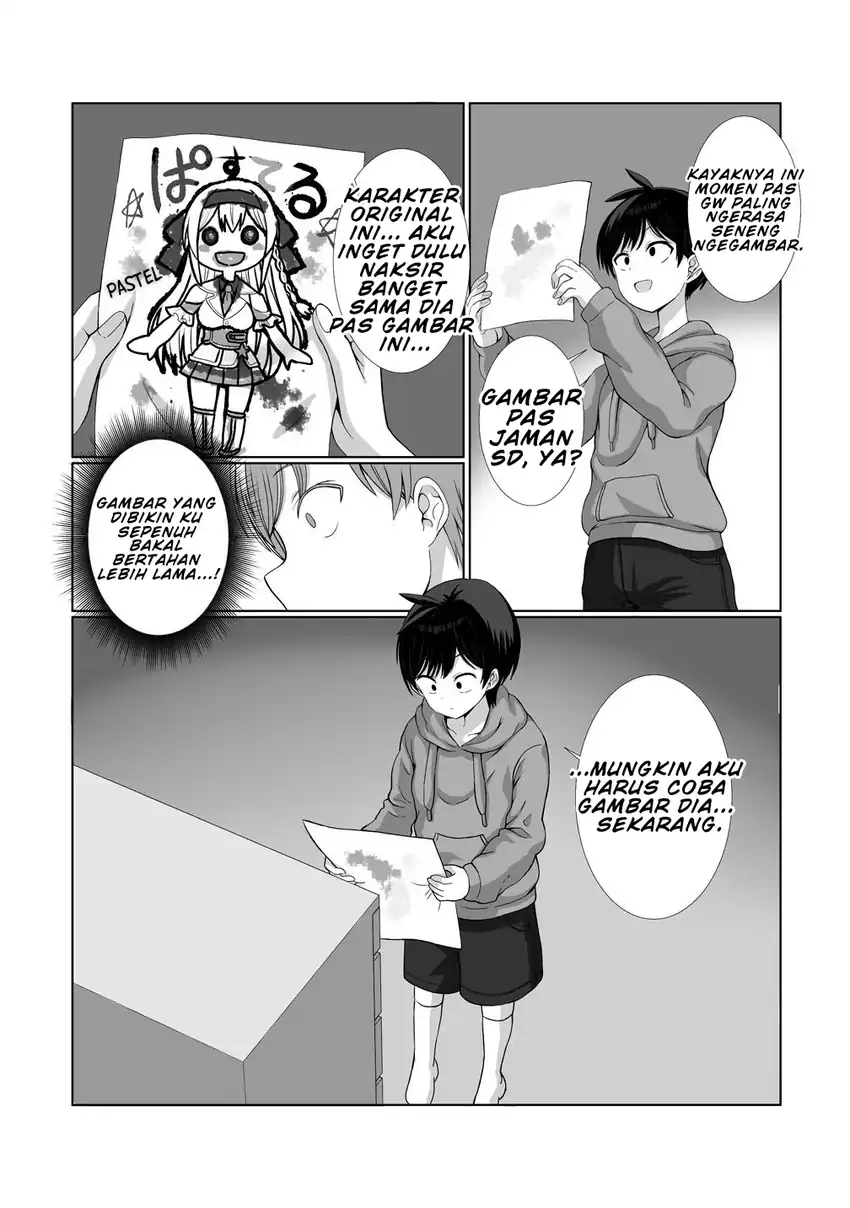 Kaita Mono o Jittaika Suru Nouryoku de Motenai Ore ga Harem Seikatsu Chapter 1 – halaman 20