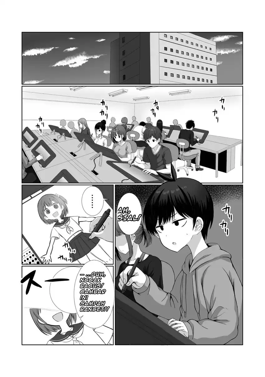 Kaita Mono o Jittaika Suru Nouryoku de Motenai Ore ga Harem Seikatsu Chapter 1 – halaman 3