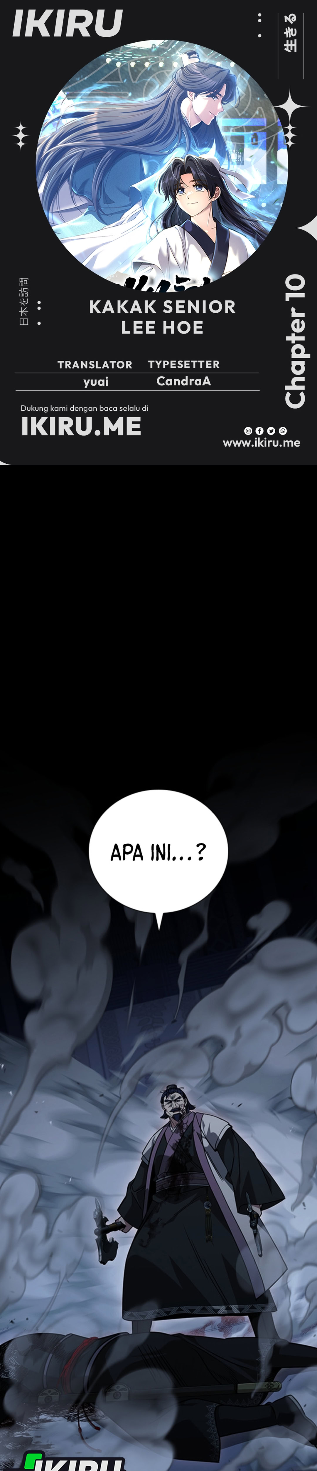 Kakak Senior Lee Hoe Chapter 10 – halaman 1