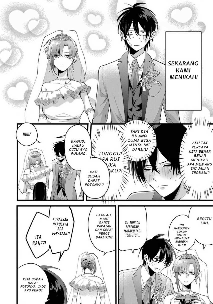 Kekkon shiyou. Rikon zentei de. Chapter 1 – halaman 12