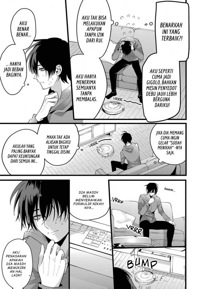 Kekkon shiyou. Rikon zentei de. Chapter 1 – halaman 21