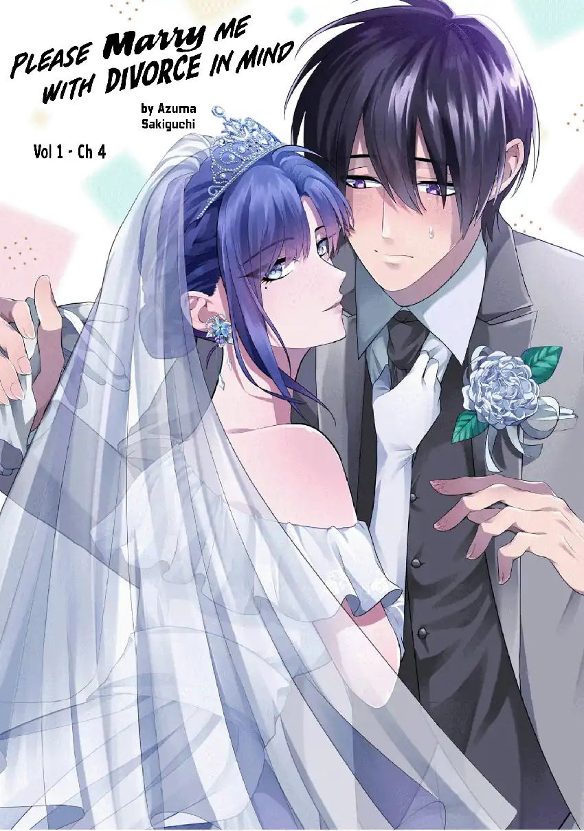 Kekkon shiyou. Rikon zentei de. Chapter 4 – halaman 1