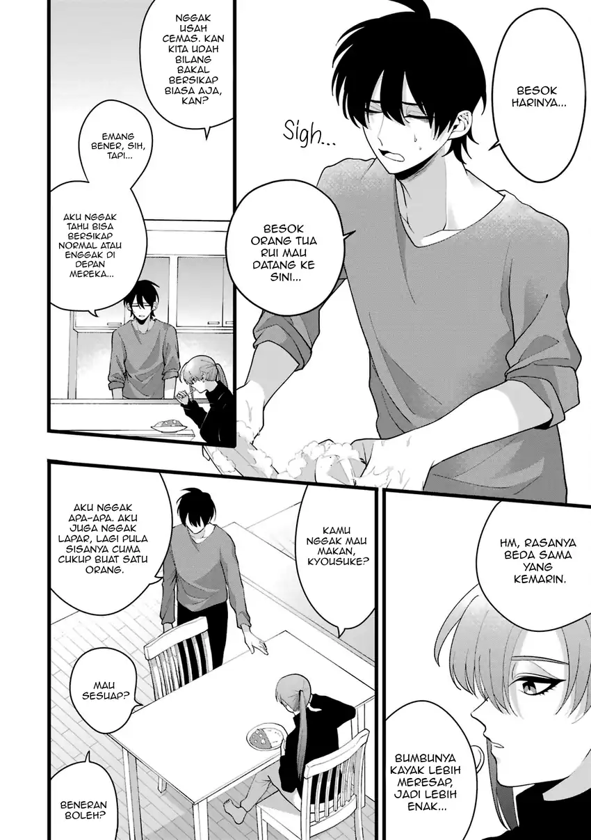 Kekkon shiyou. Rikon zentei de. Chapter 4 – halaman 3