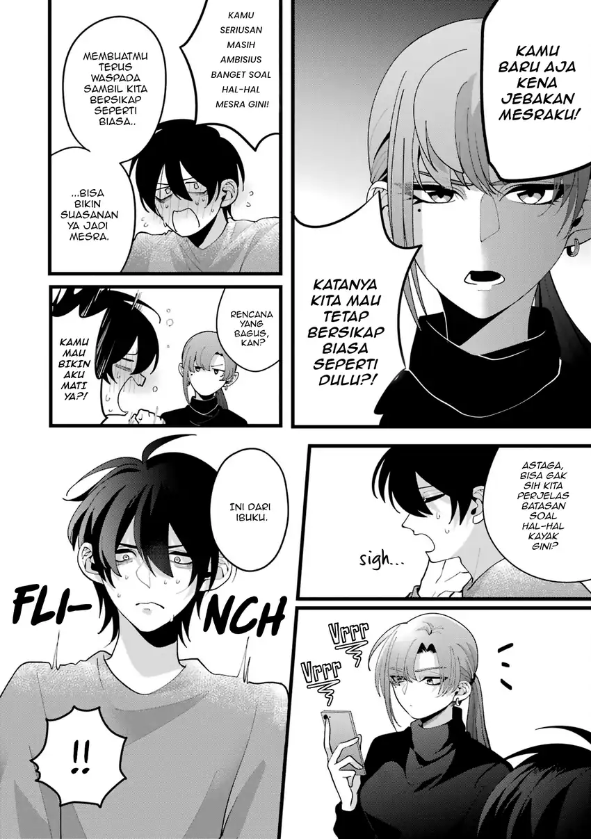 Kekkon shiyou. Rikon zentei de. Chapter 4 – halaman 5