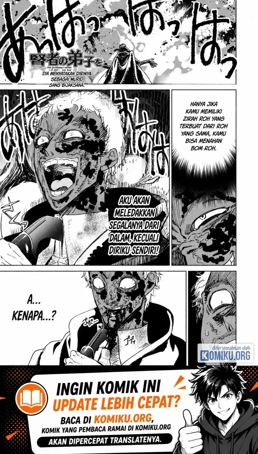 Kenja no Deshi wo Nanoru Kenja The Comic Chapter 90.2 – halaman 1