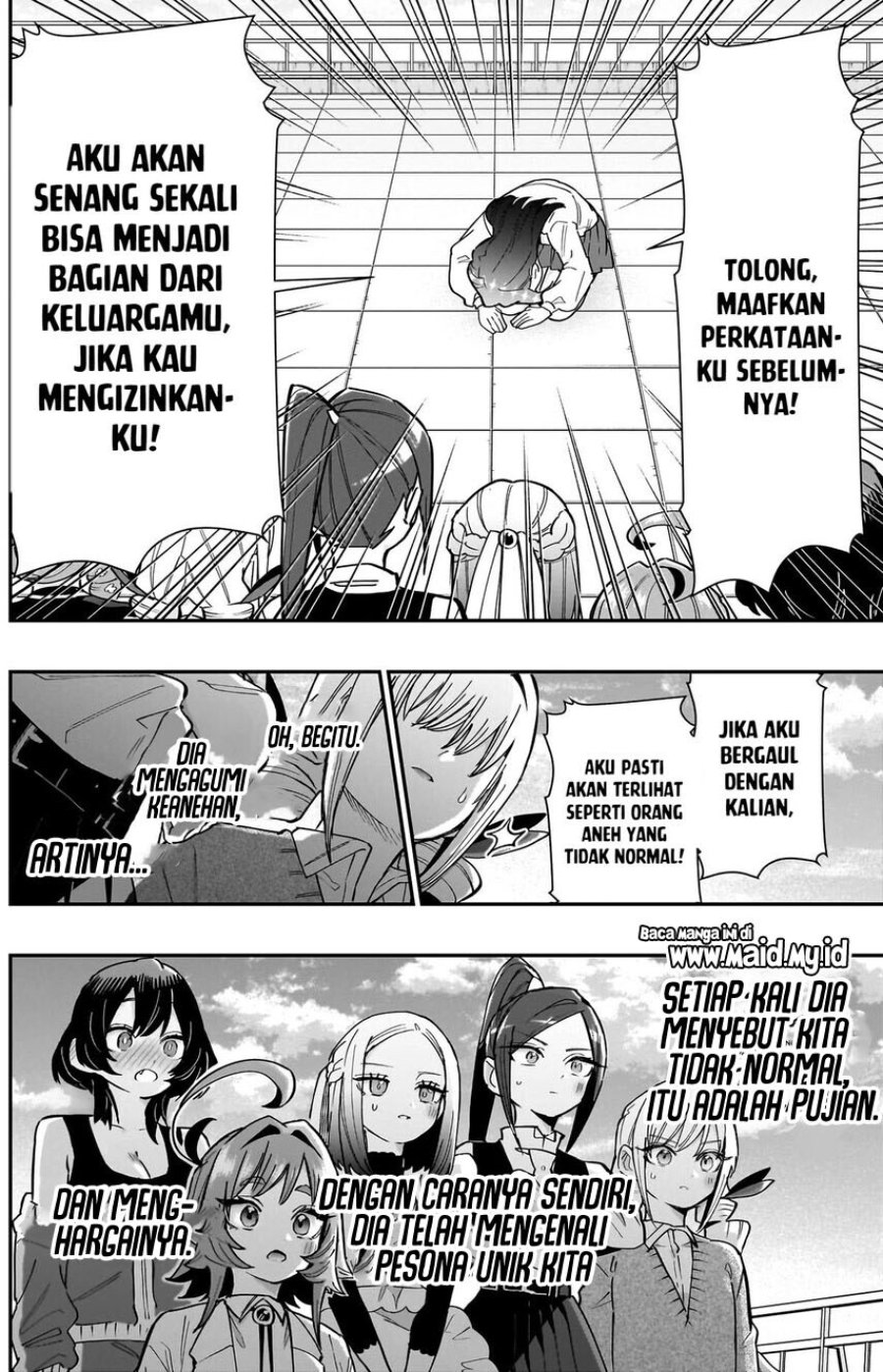Kimi no Koto ga Dai Dai Dai Dai Daisuki na 100-nin no Kanojo Chapter 151 – halaman 17