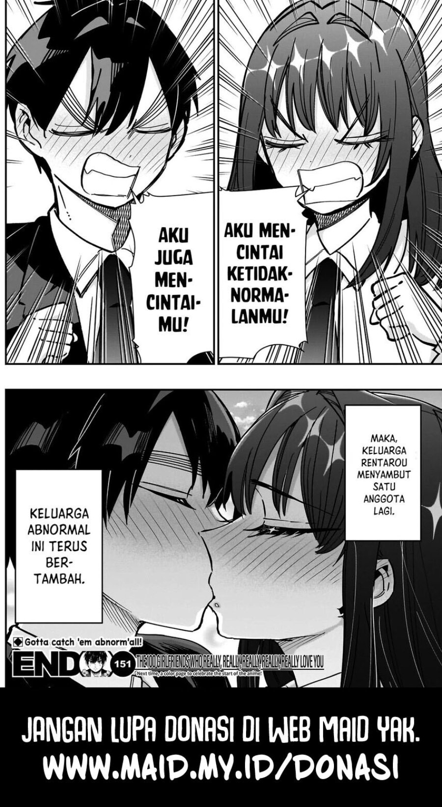 Kimi no Koto ga Dai Dai Dai Dai Daisuki na 100-nin no Kanojo Chapter 151 – halaman 20