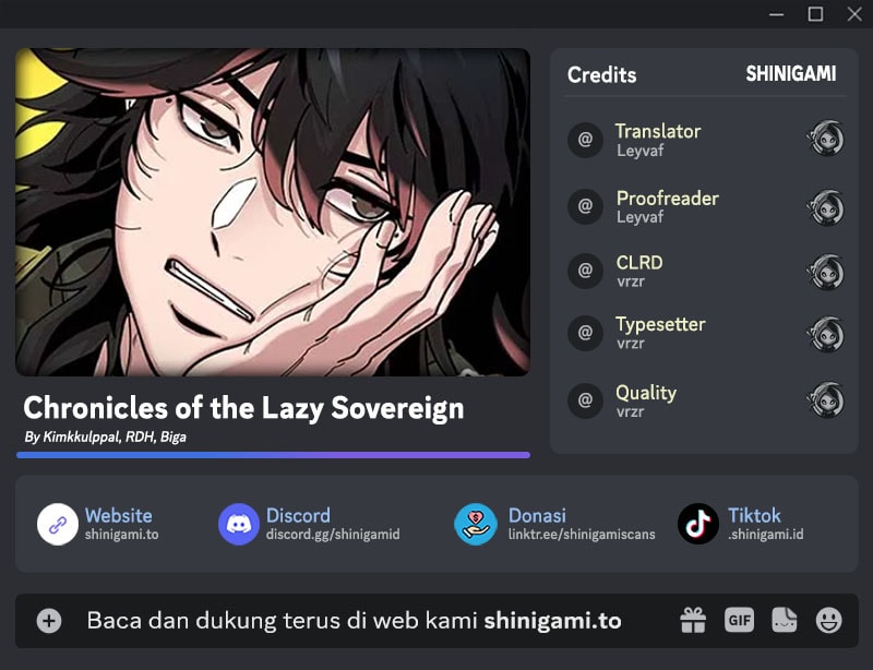 Kisah Bangsawan Pemalas Chapter 1 – halaman 1