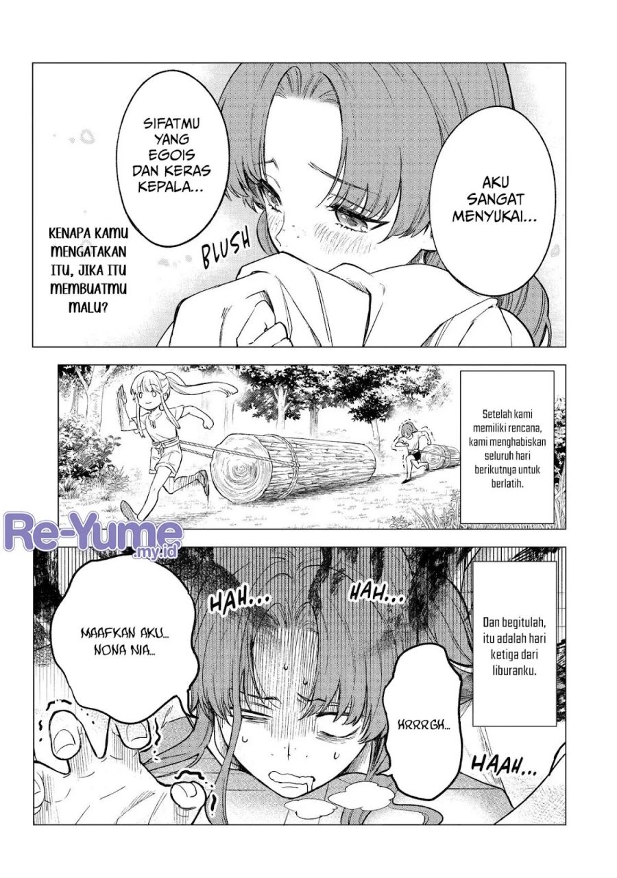 Kyouran Reijou Nia Liston: Byoujaku Reijou ni Tensei shita Kamigoroshi no Bujin no Karei Naru Musouroku chapter 13 halaman 12