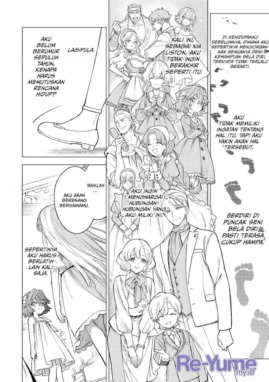 Kyouran Reijou Nia Liston: Byoujaku Reijou ni Tensei shita Kamigoroshi no Bujin no Karei Naru Musouroku chapter 13 halaman 17