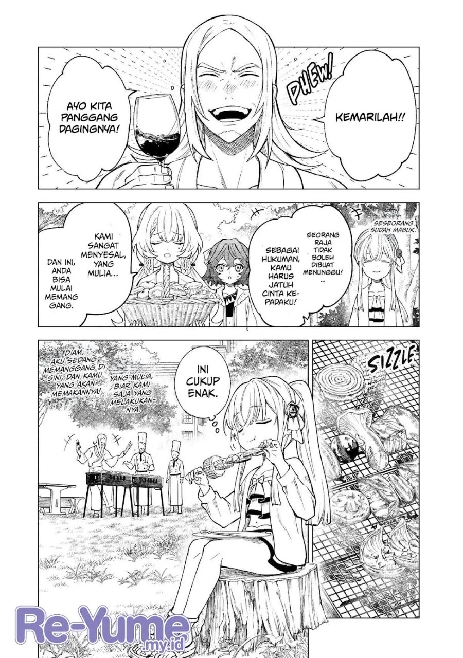 Kyouran Reijou Nia Liston: Byoujaku Reijou ni Tensei shita Kamigoroshi no Bujin no Karei Naru Musouroku chapter 13 halaman 21