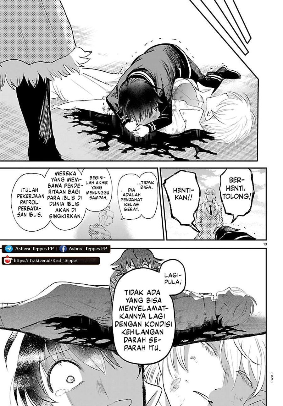 Mairimashita! Iruma-kun chapter 447 halaman 13