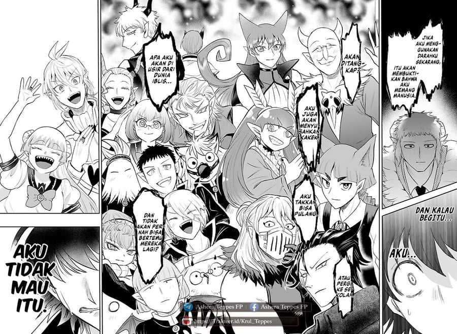 Mairimashita! Iruma-kun chapter 447 halaman 16