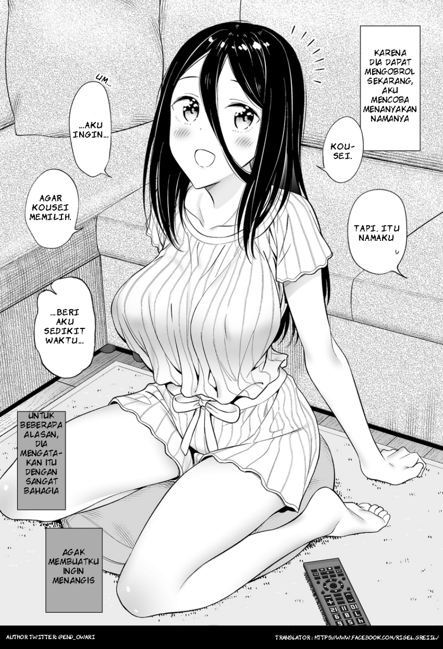Miyori no Nai Onnanoko (A Girl With No Relatives) Chapter 8 – halaman 1