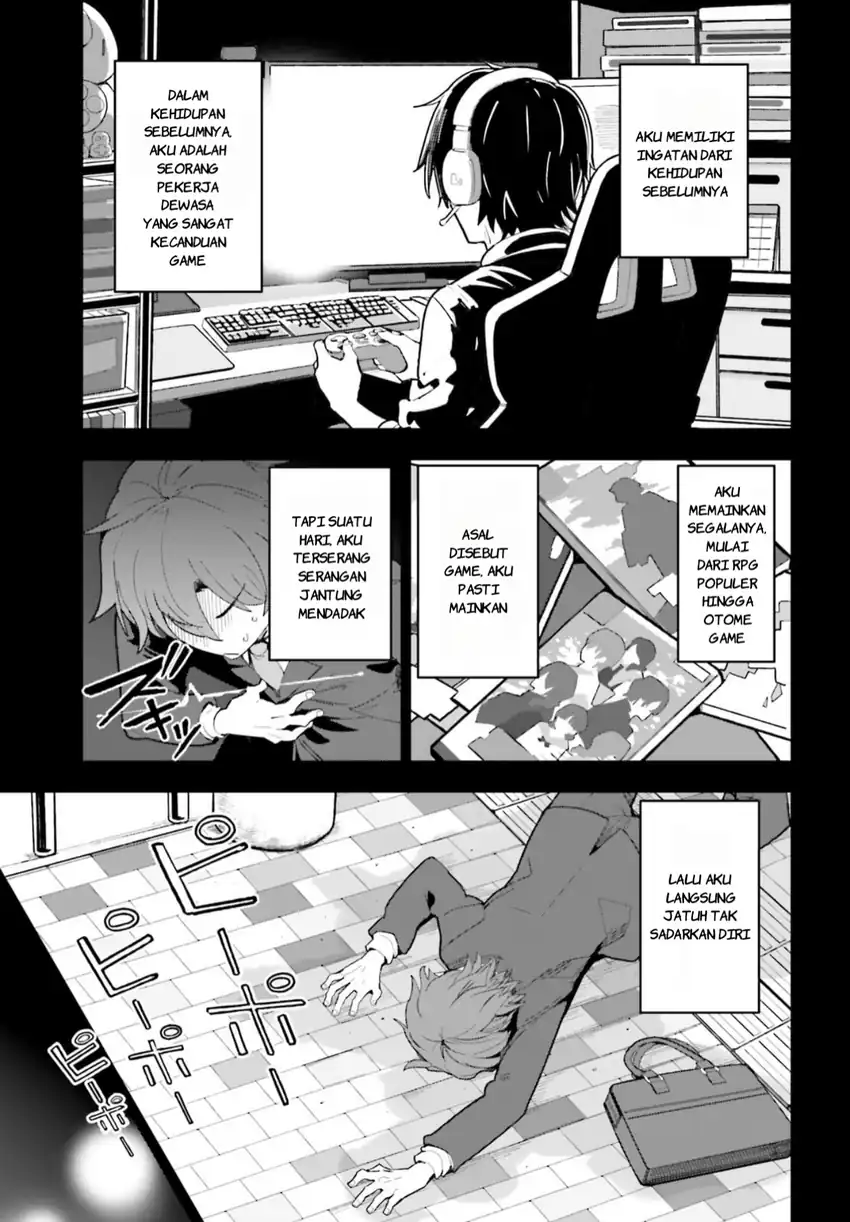 Mob Shisai dakedo, Kono Sekai ga Otome Game dato Kizuita node Heroine o Ikusei Shimasu Chapter 1 – halaman 5