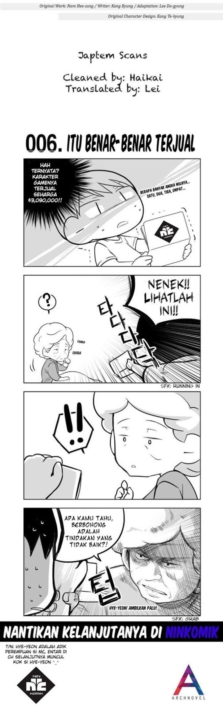 Moonlight Sculptor Chibi Chapter 1 – halaman 8