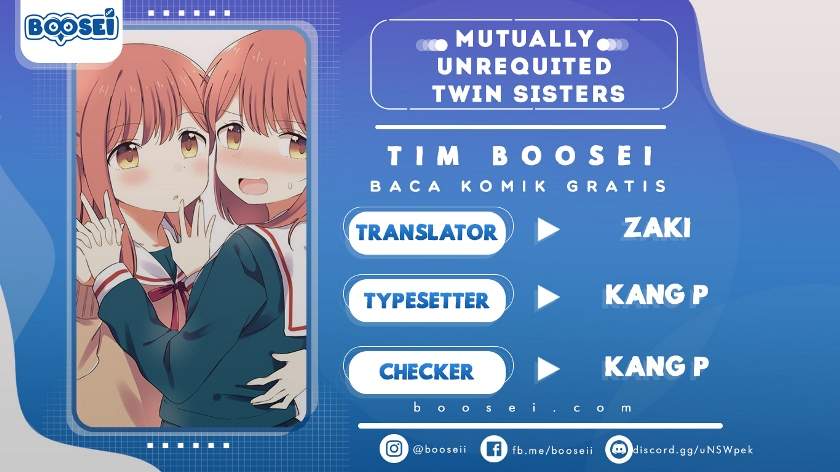Mutually Unrequited Twin Sisters Chapter 28 – halaman 1