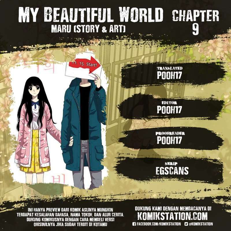 My Beautiful World Chapter 9 – halaman 1