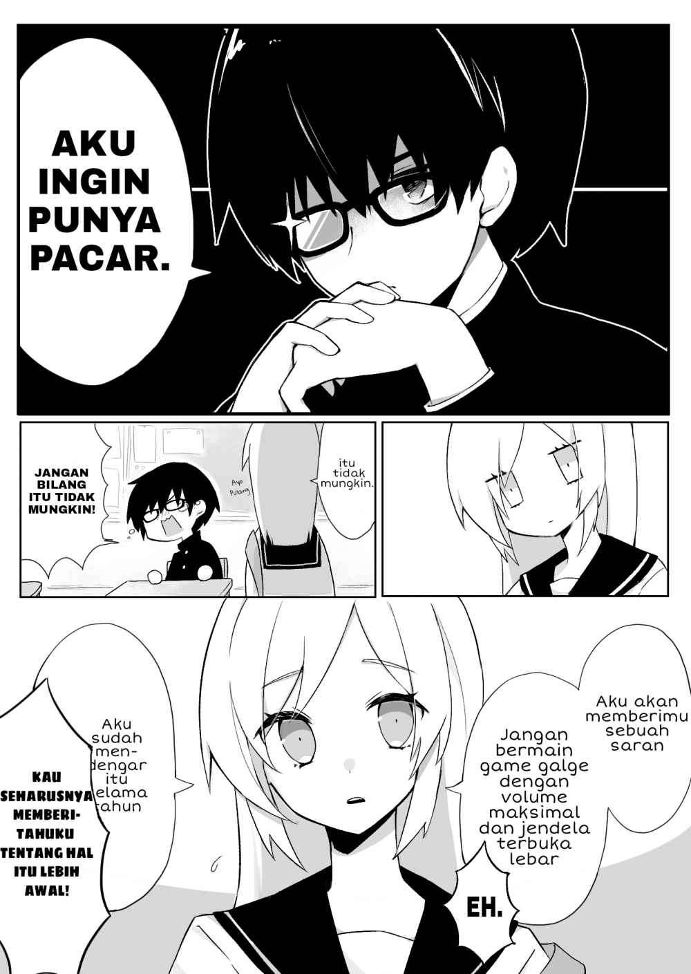 My Childhood Friend Is Expressionless Chapter 1 – halaman 1