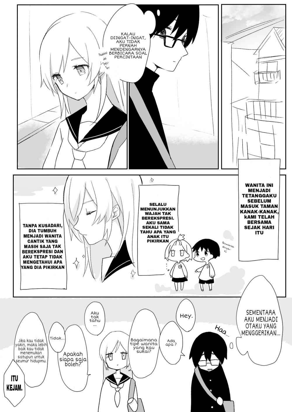 My Childhood Friend Is Expressionless Chapter 1 – halaman 2