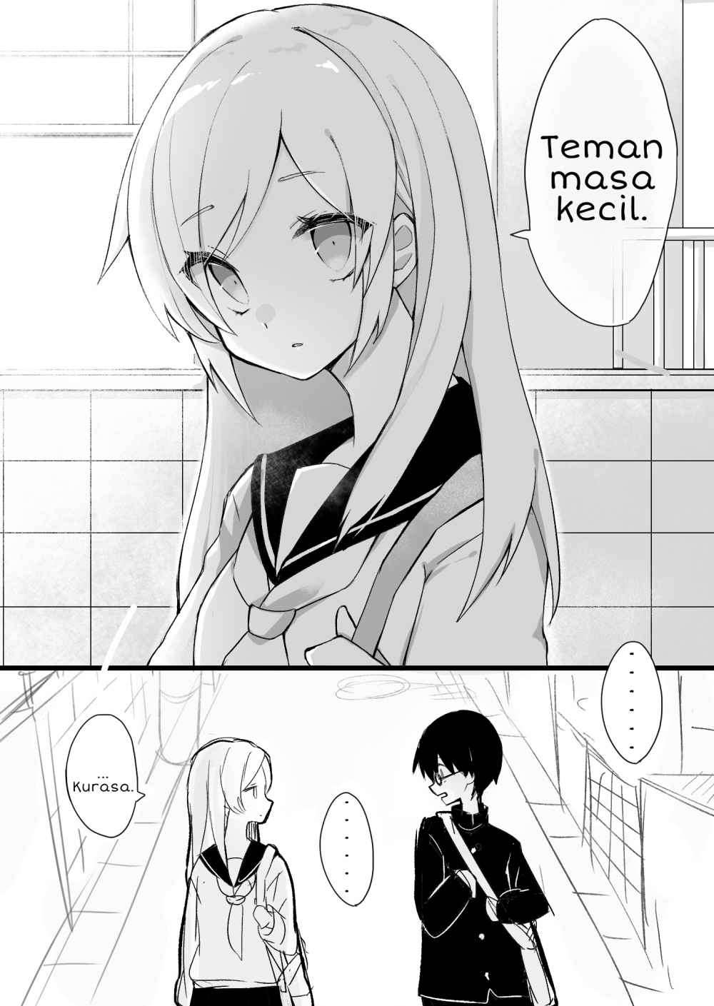 My Childhood Friend Is Expressionless Chapter 1 – halaman 4