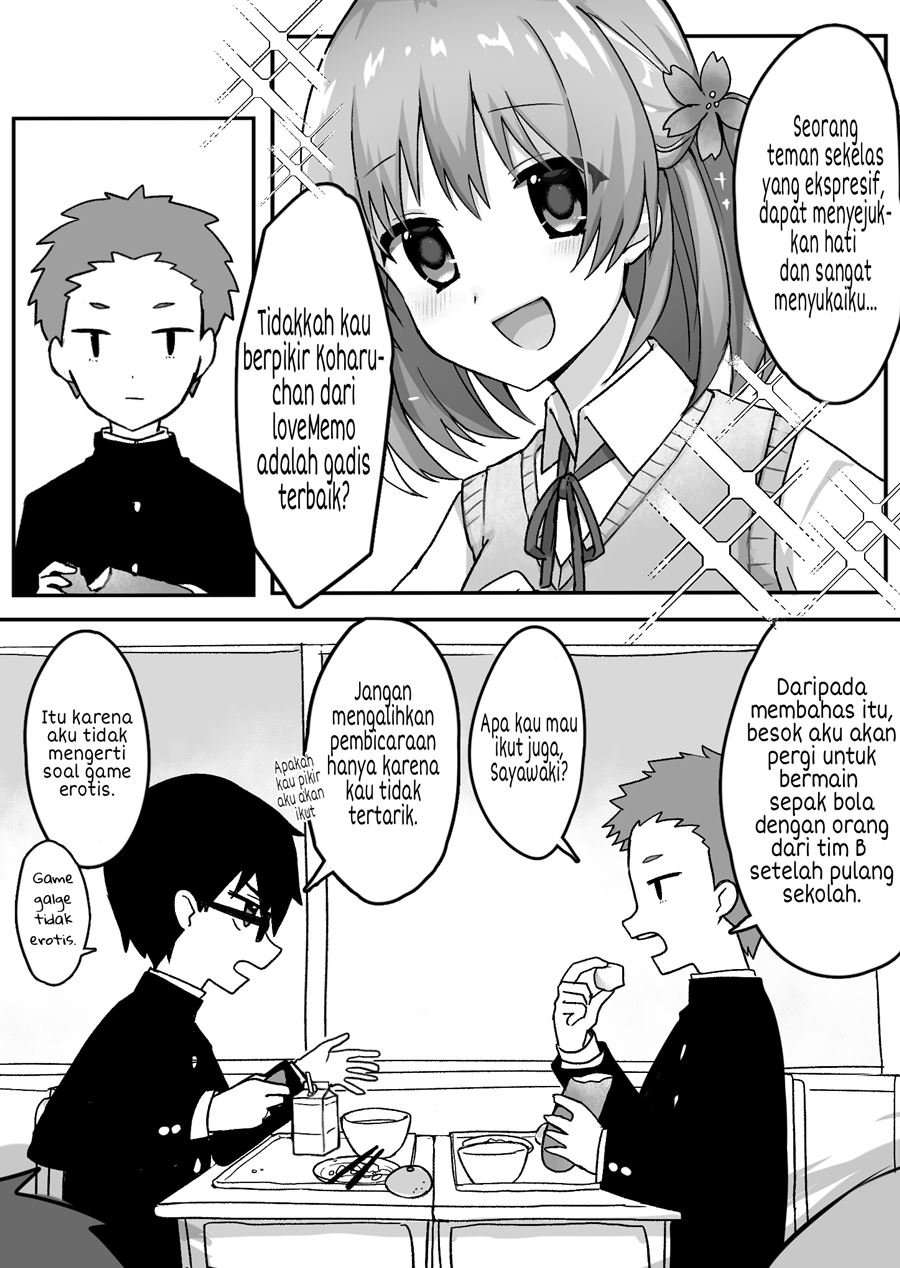 My Childhood Friend Is Expressionless Chapter 3 – halaman 1