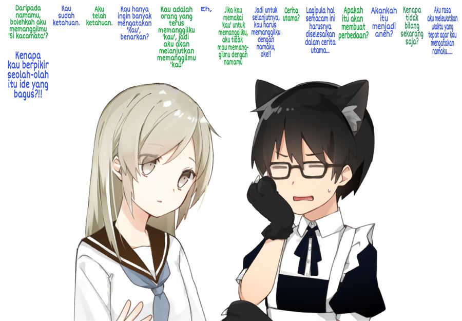 My Childhood Friend Is Expressionless Chapter 2.5 – halaman 1