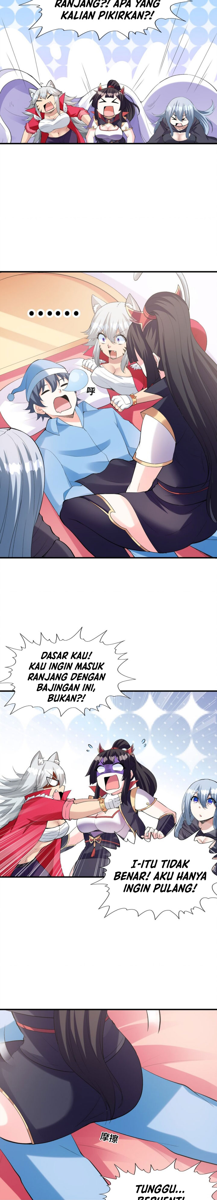 My Harem Is Entirely Female Demon Villains chapter 103 halaman 15