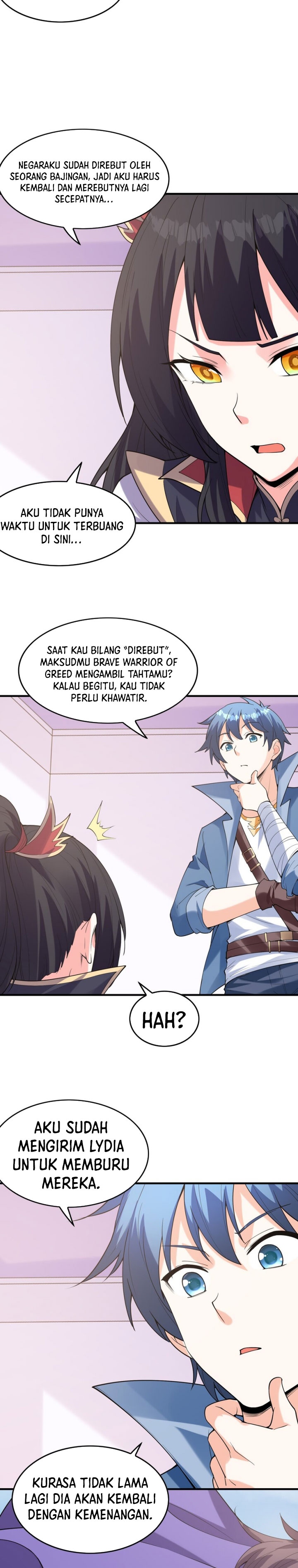 My Harem Is Entirely Female Demon Villains chapter 104 halaman 8