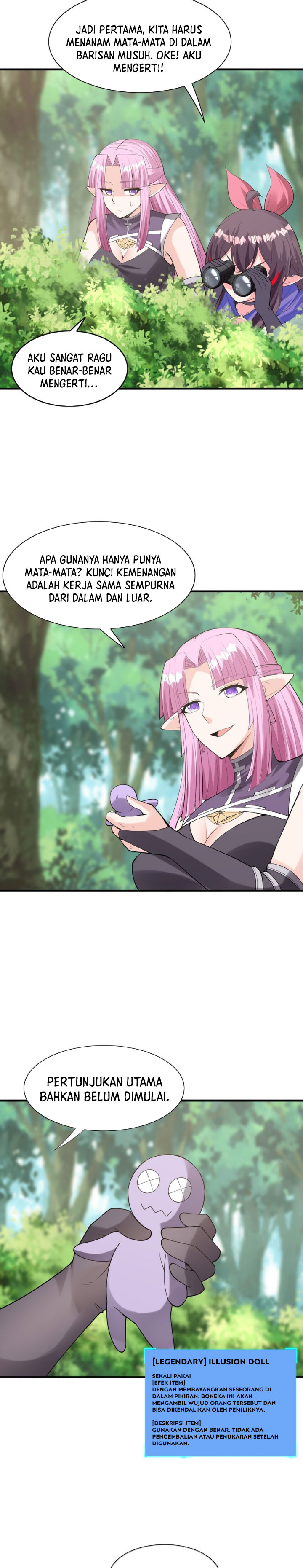 My Harem Is Entirely Female Demon Villains chapter 105 halaman 15