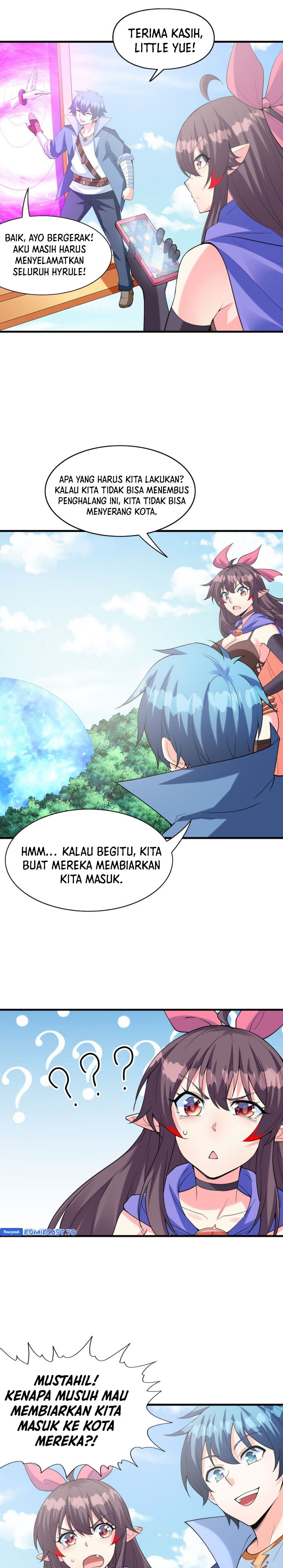 My Harem Is Entirely Female Demon Villains chapter 105 halaman 4