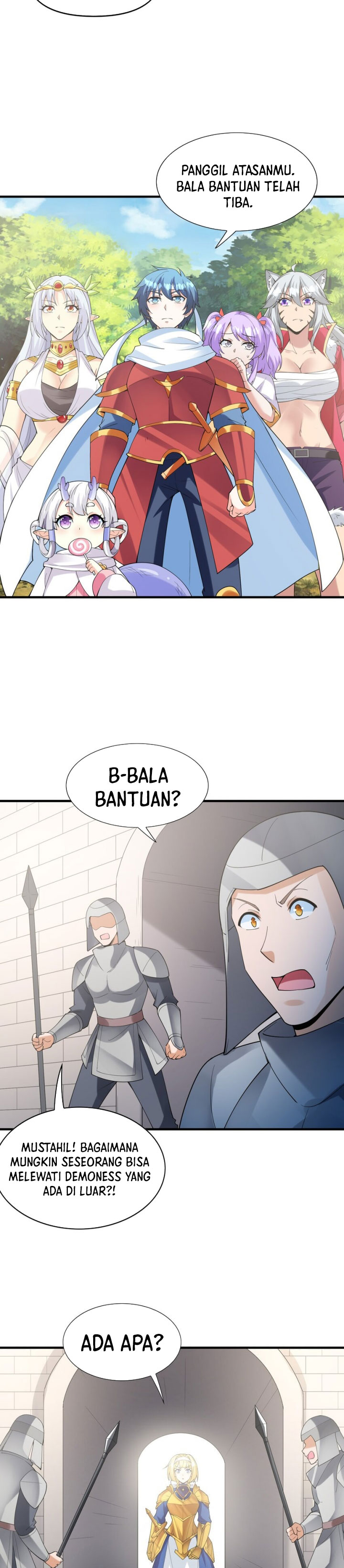 My Harem Is Entirely Female Demon Villains chapter 105 halaman 7